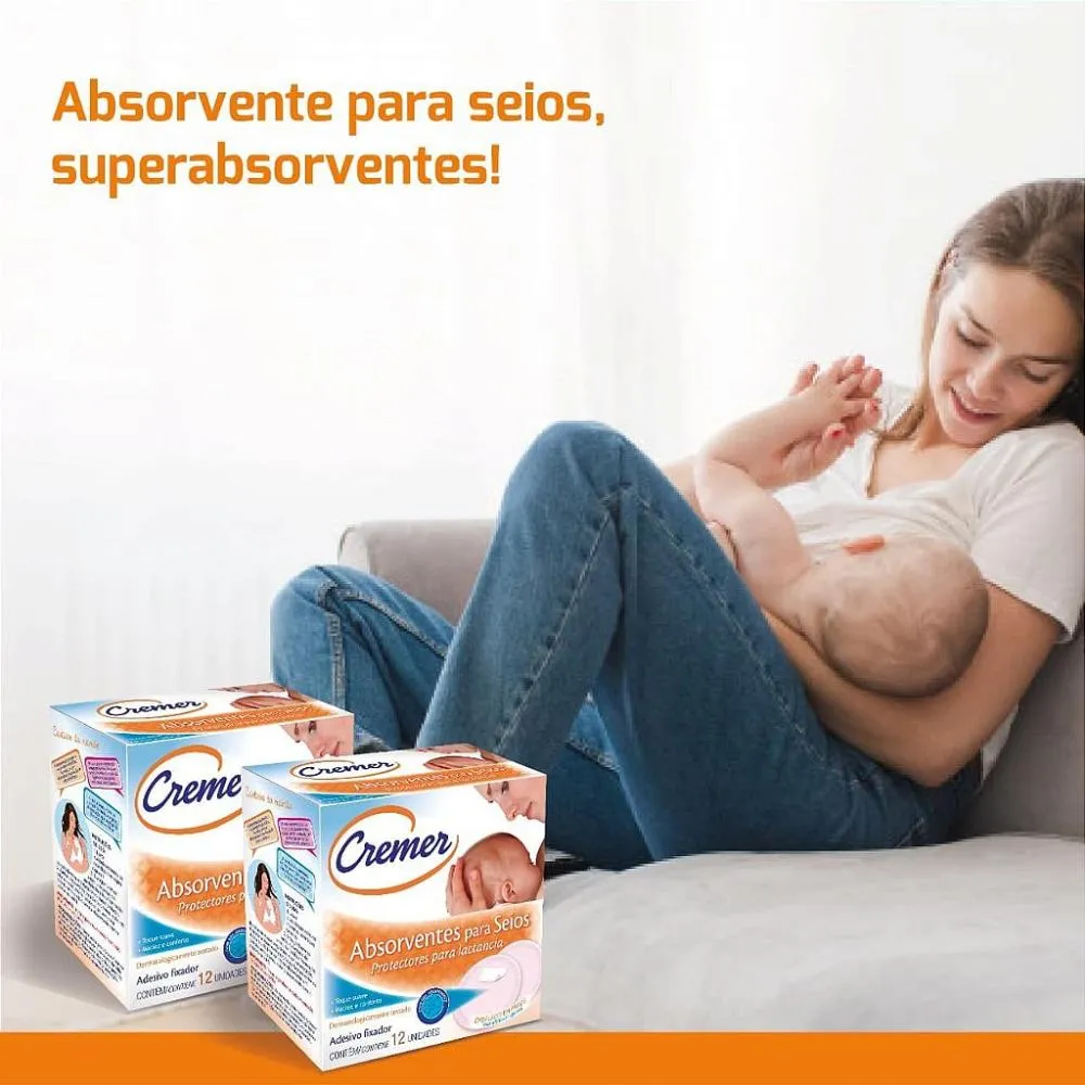 Absorvente em Gel Protetor para Seios 12 Unidades Cremer — foto 3