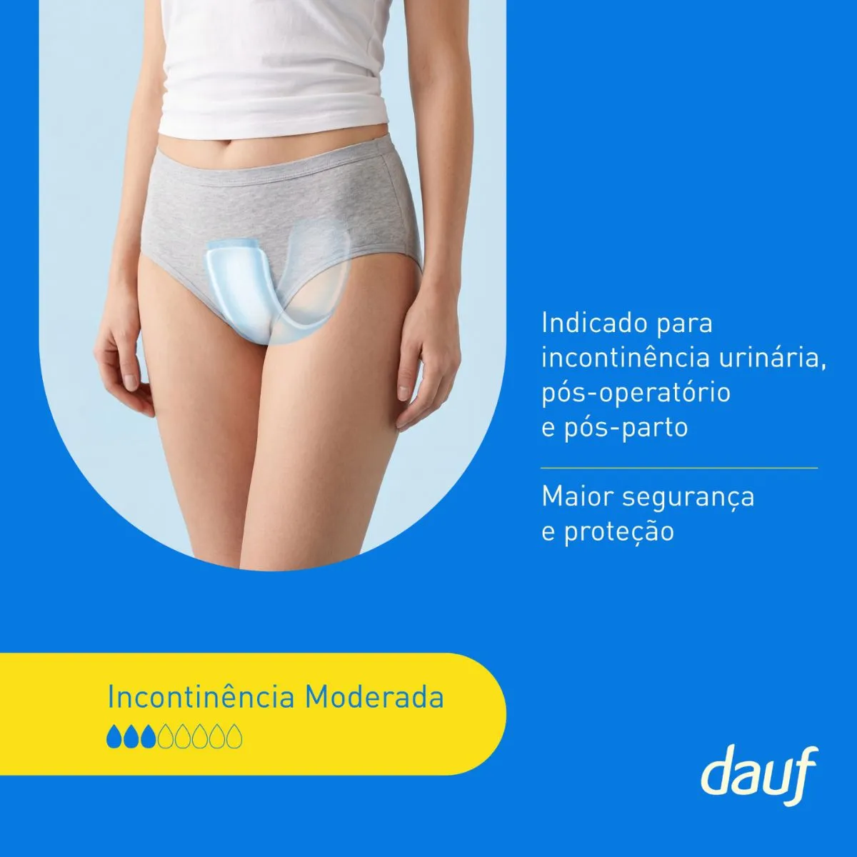 Absorvente Geriátrico Dauf Protect Tamanho Unico 20 Unidades — foto 2