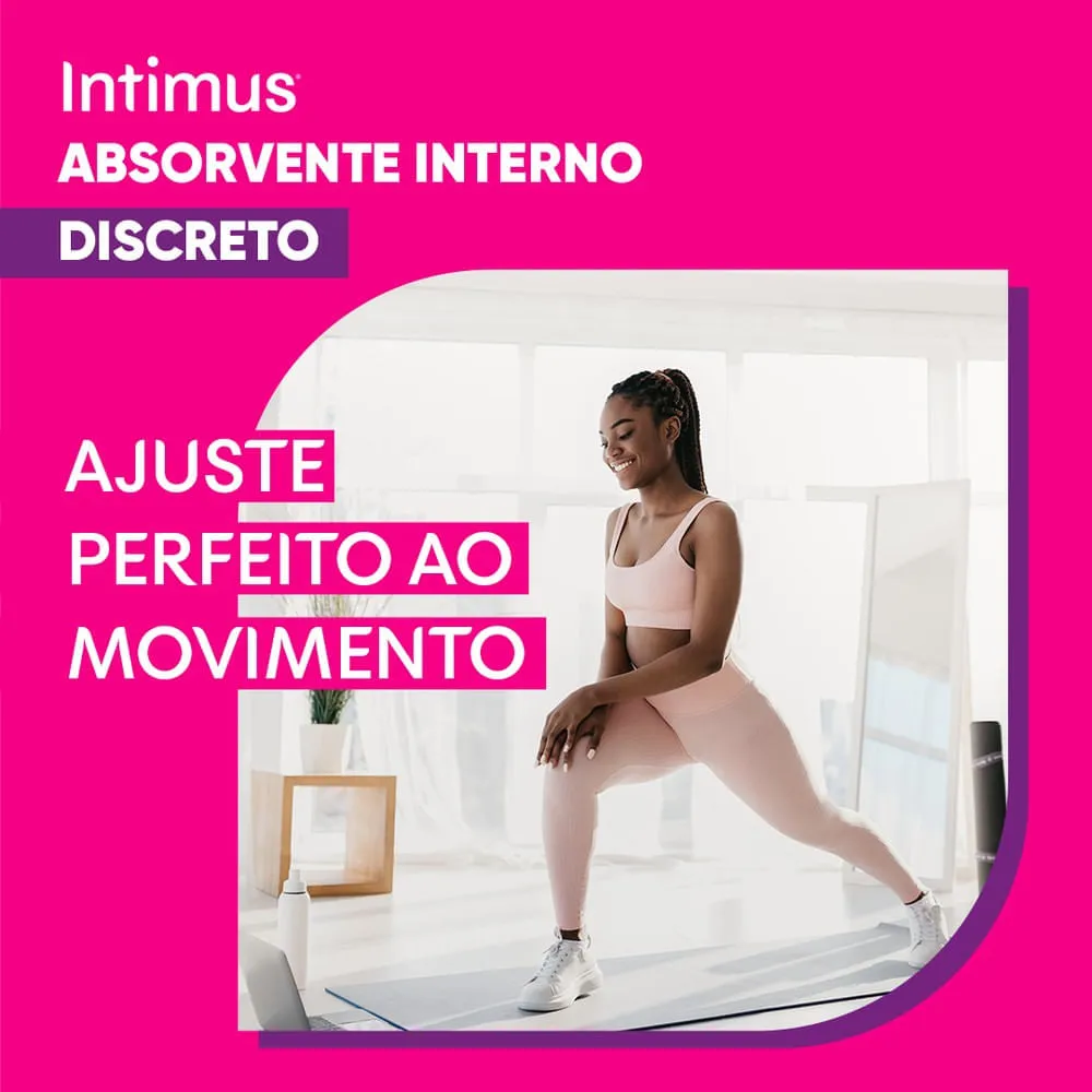 Absorvente Interno Intimus Discreto Médio 8 Unidades — foto 5