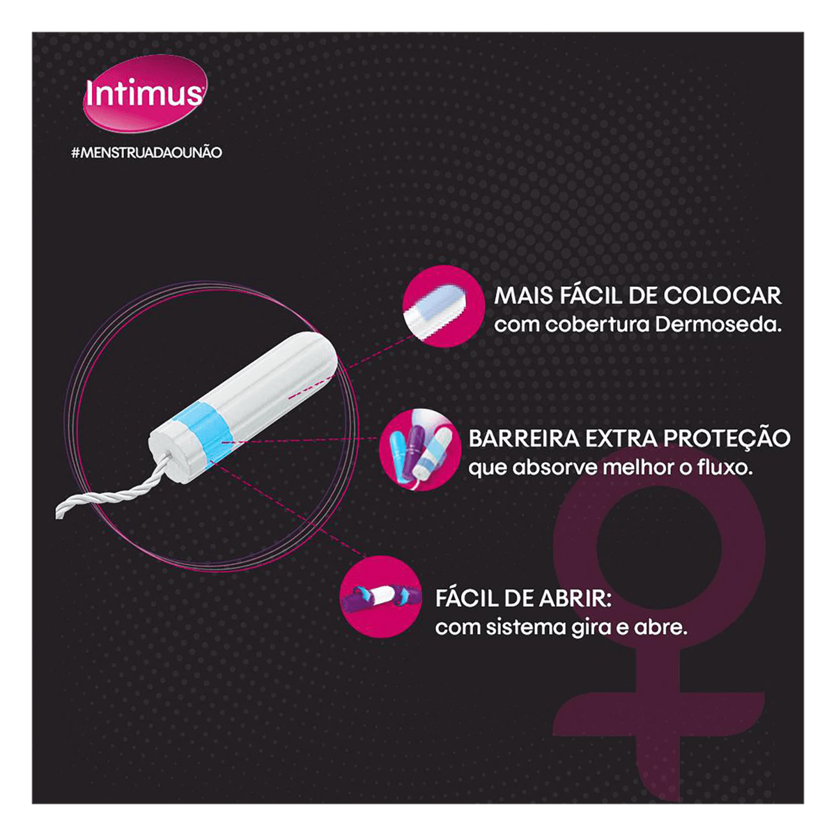 Absorvente Interno Intimus Discreto Super 16 Unidades — foto 6