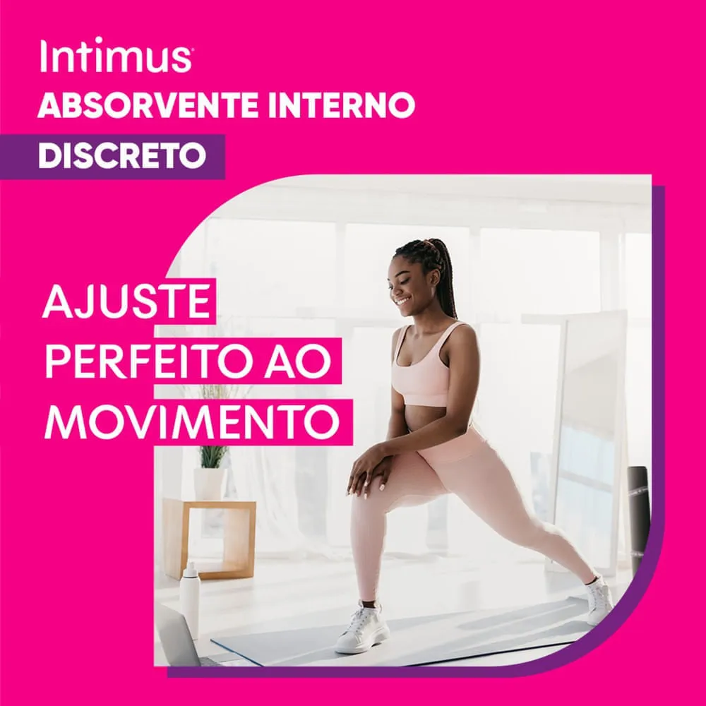 Absorvente Interno Intimus Discreto Super 8 Unidades — foto 7