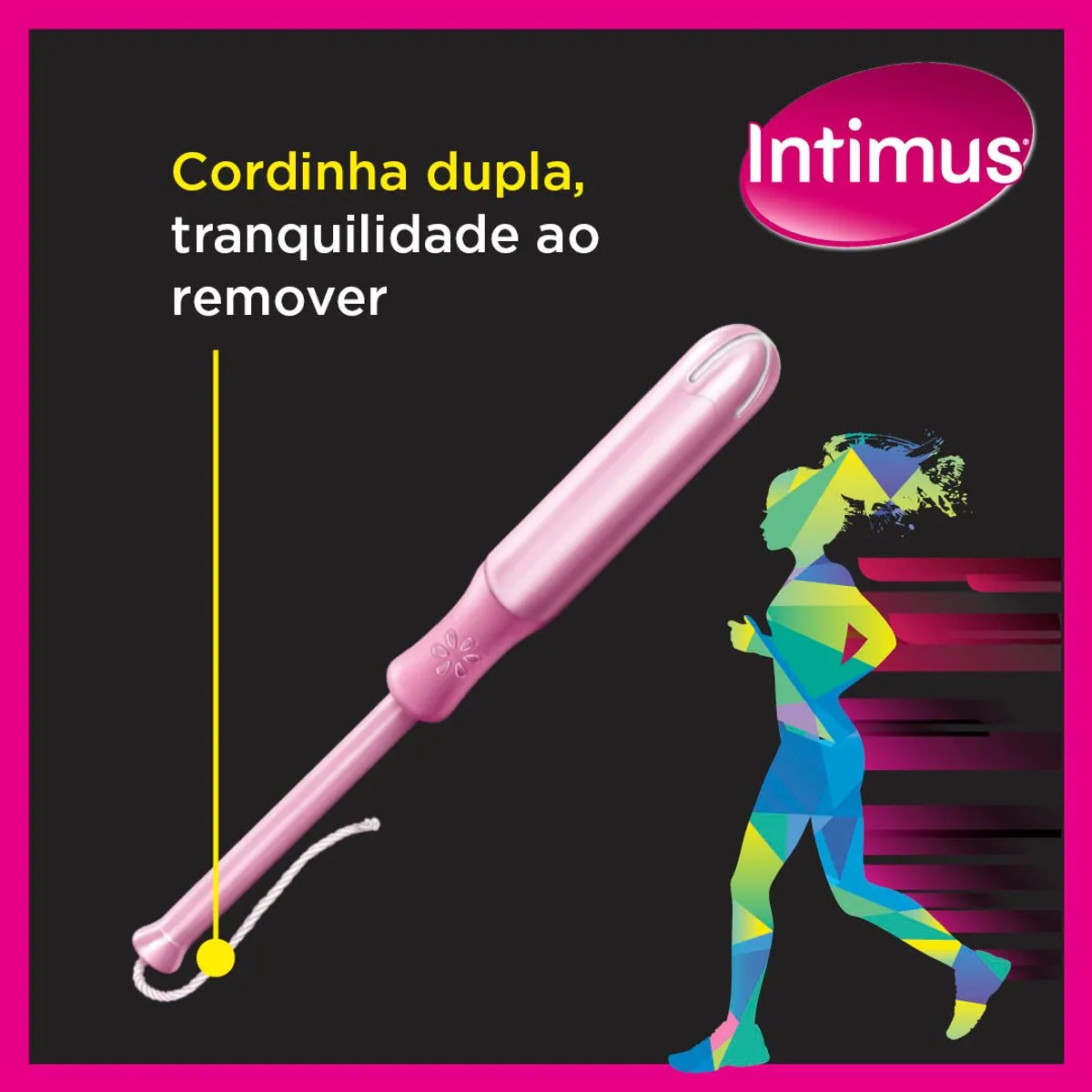 Absorvente Interno Intimus Sport Médio com Aplicador 8 Unidades — foto 4