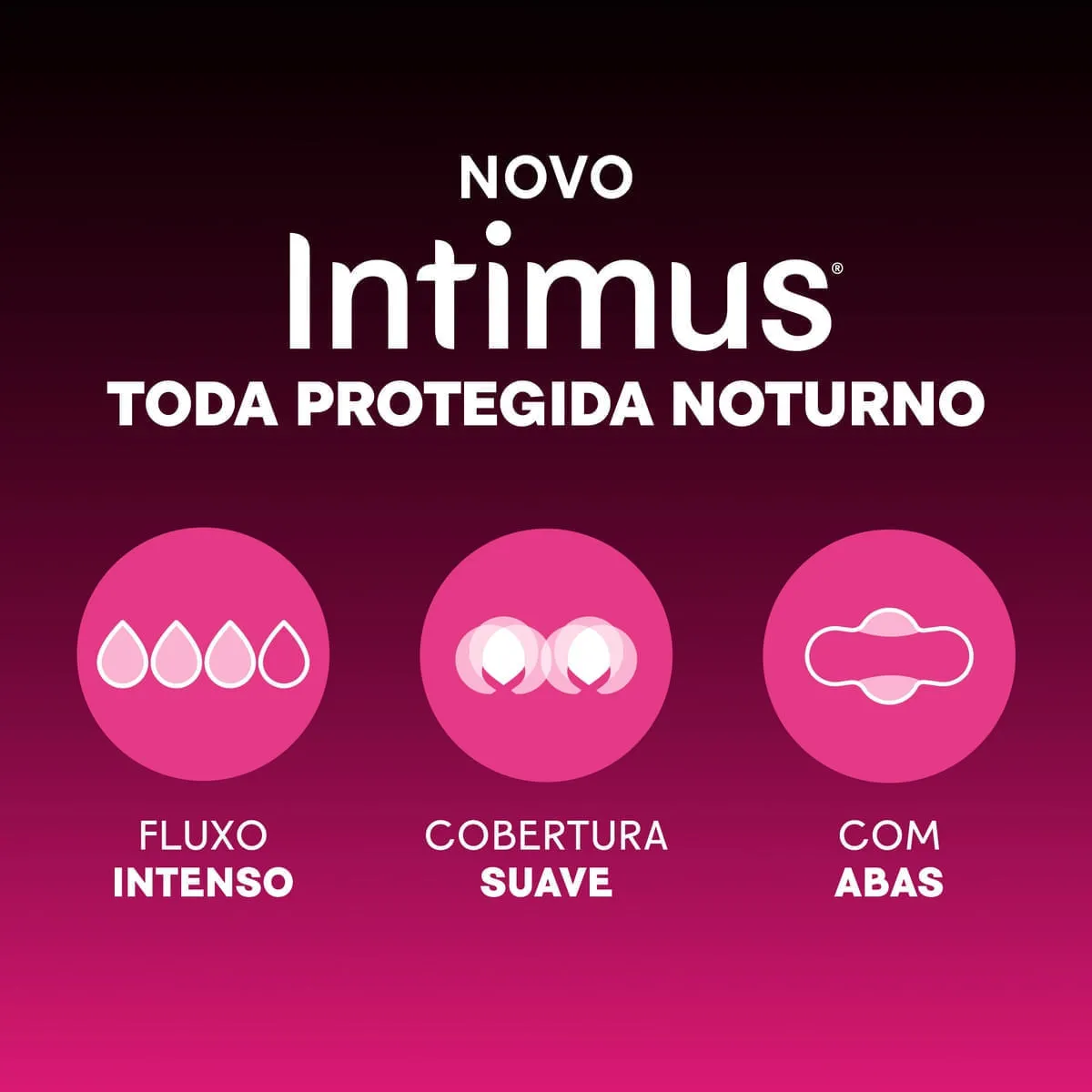 Absorvente Intimus Noturno Cobertura Suave com Abas 16 Unidades — foto 8