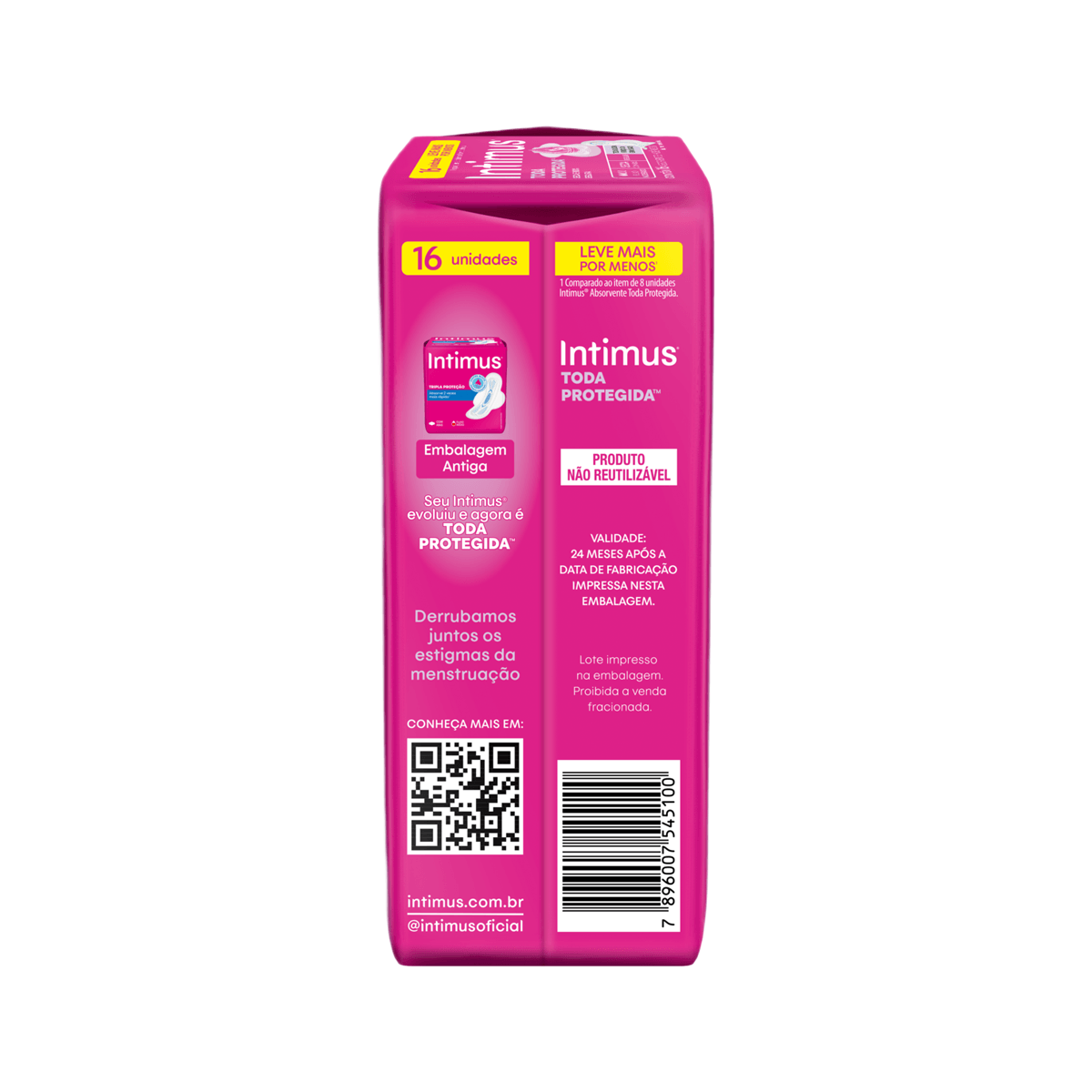 Absorvente Intimus Toda Protegida Dia Seca Com abas - 16 un — foto 3