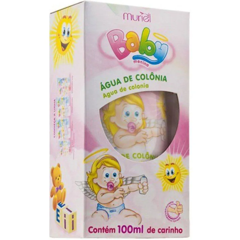 Água de Colônia Baby Menina Muriel 100ml
