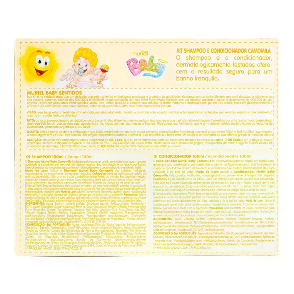 Água de Colônia Muriel Baby Camomila 100ml — foto 4