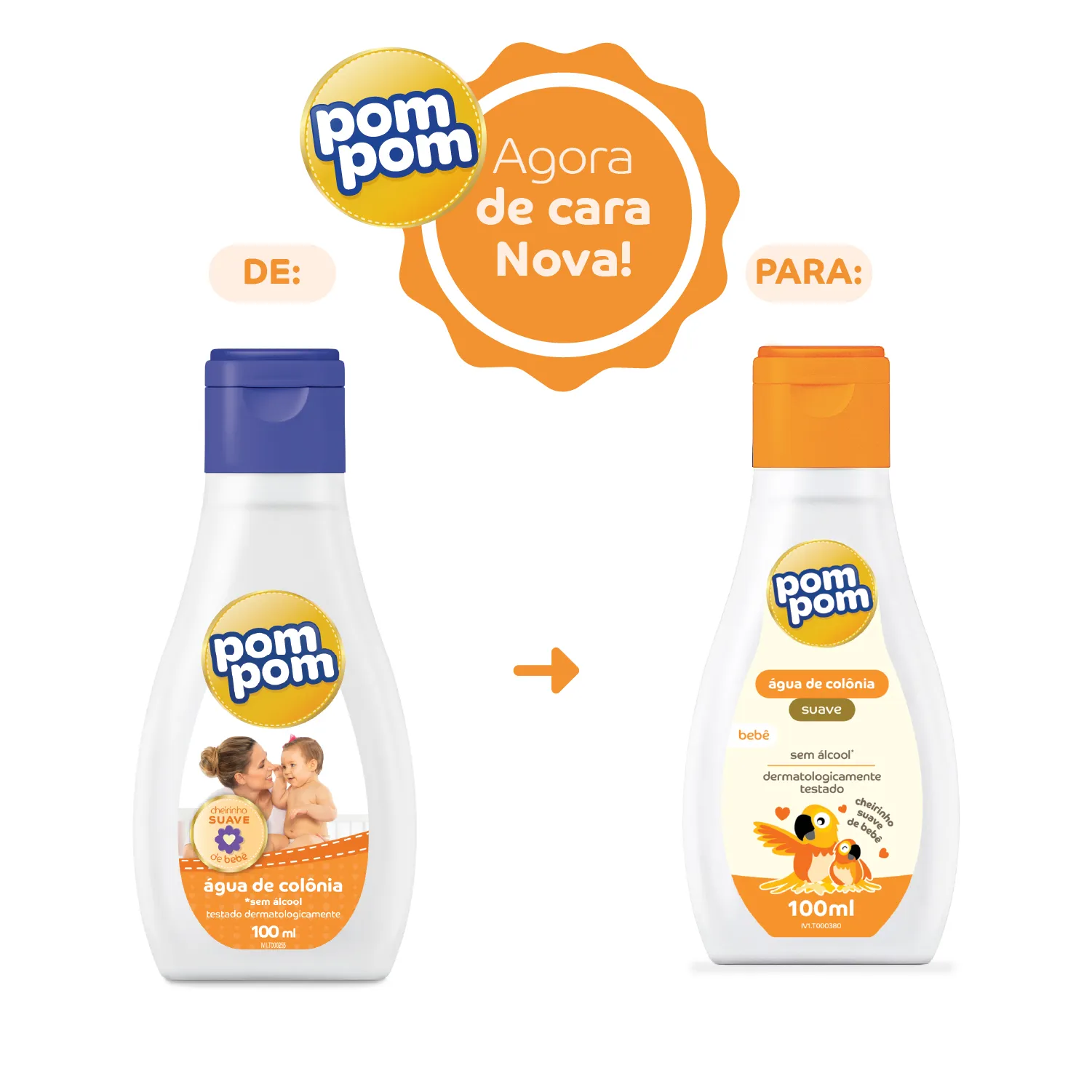 Água de Colônia Pom Pom 100ml — foto 3