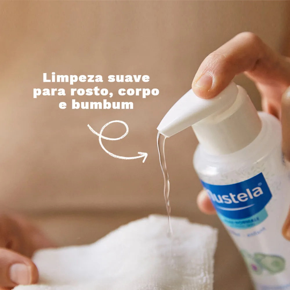Água de Limpeza Mustela Bebê Sem Enxágue 300ml — foto 3