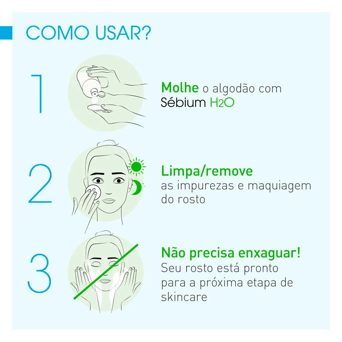 Água Micelar Bioderma Sébium H2O 100ml 2 Unidades — foto 3