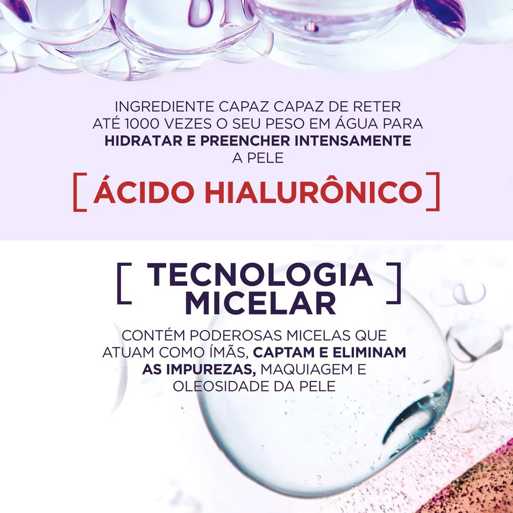 Água Micelar L'Oréal Paris Hialurônico 7 em 1 200ml — foto 4