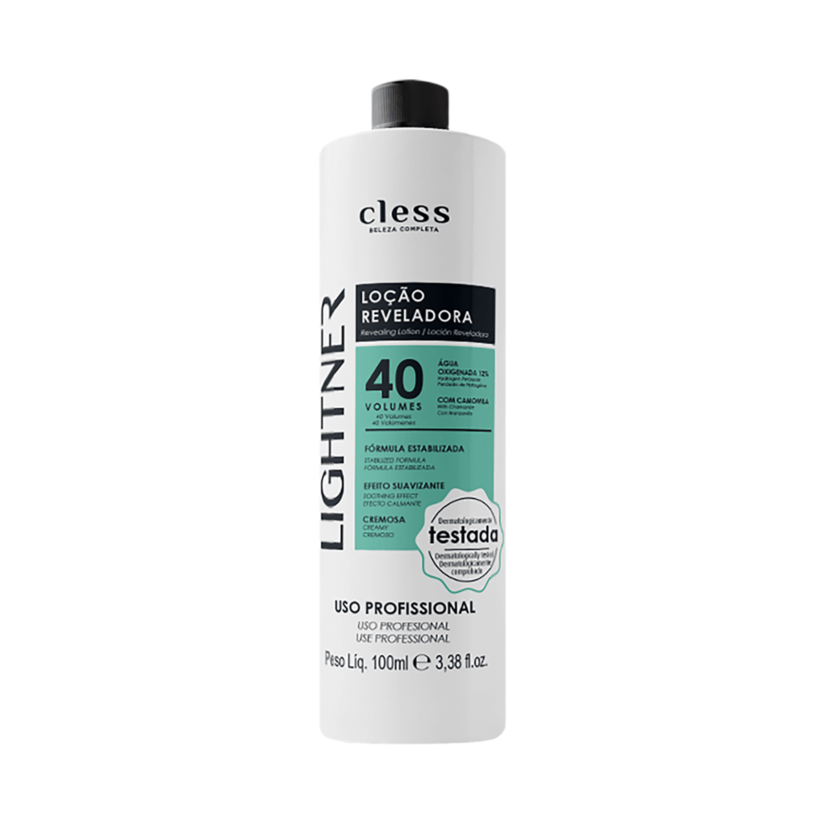 Água Oxigenada Lightner 40 Volumes 100ml