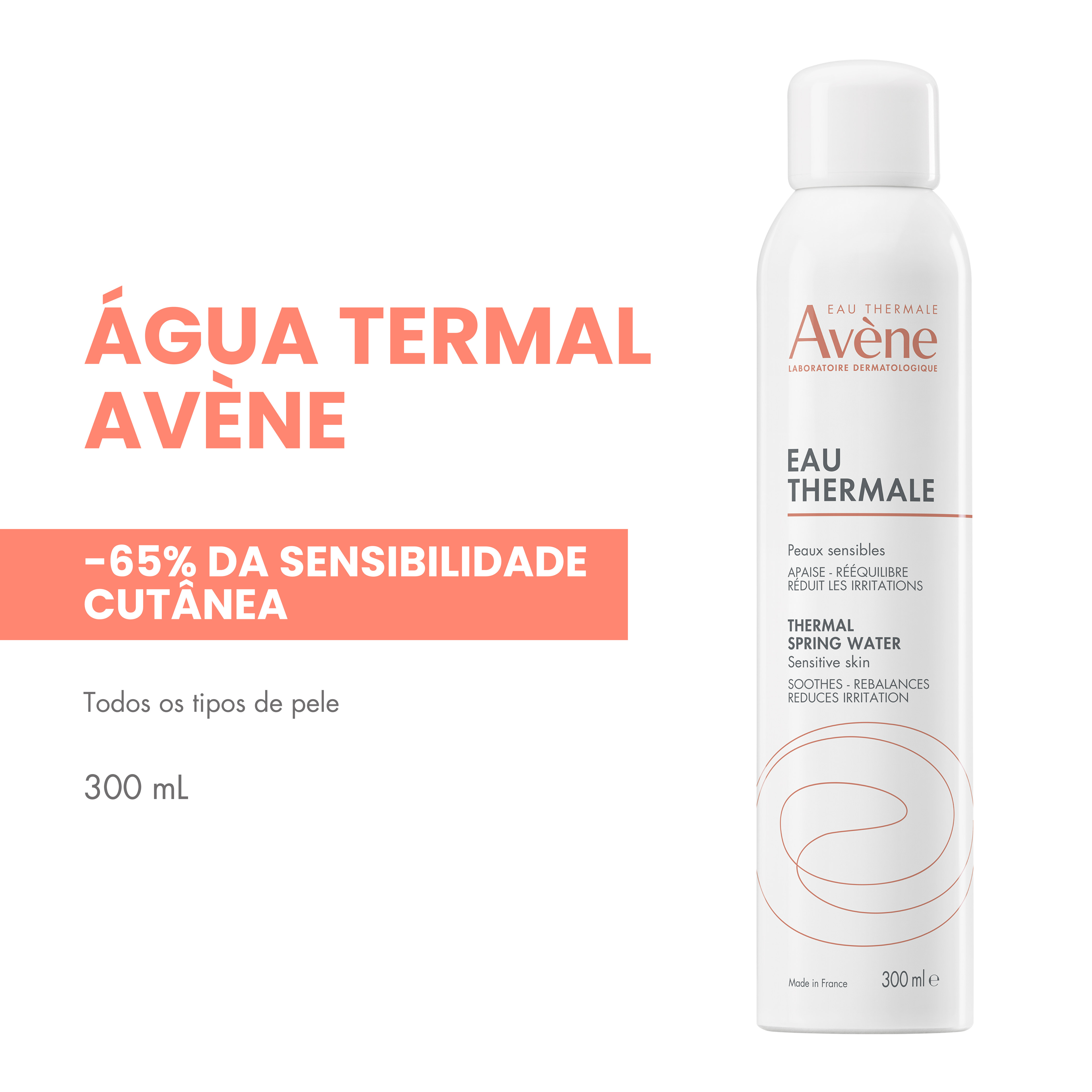 Água Termal Facial Avène Eau Thermale 300ml — foto 3