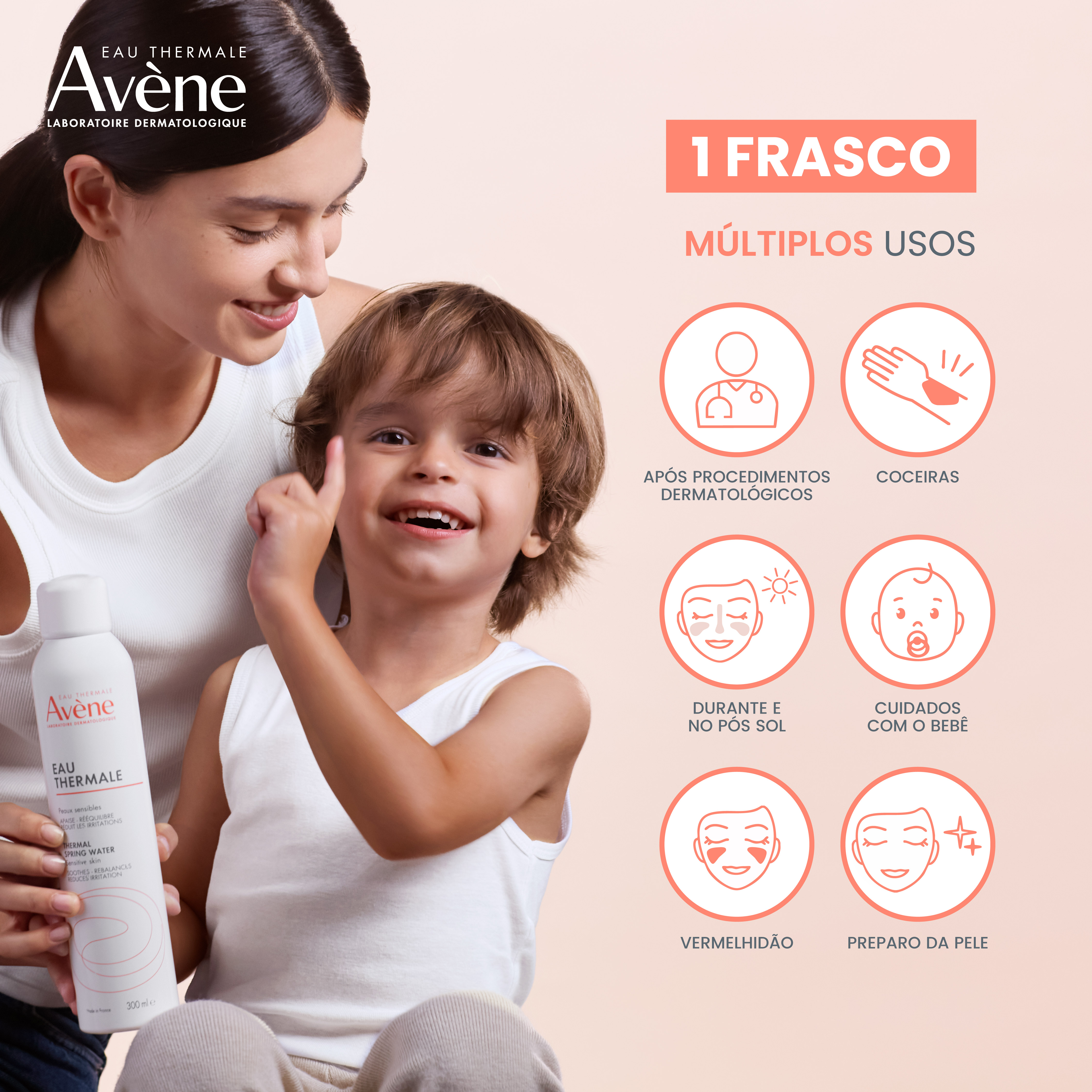 Água Termal Facial Avène Eau Thermale 300ml — foto 5