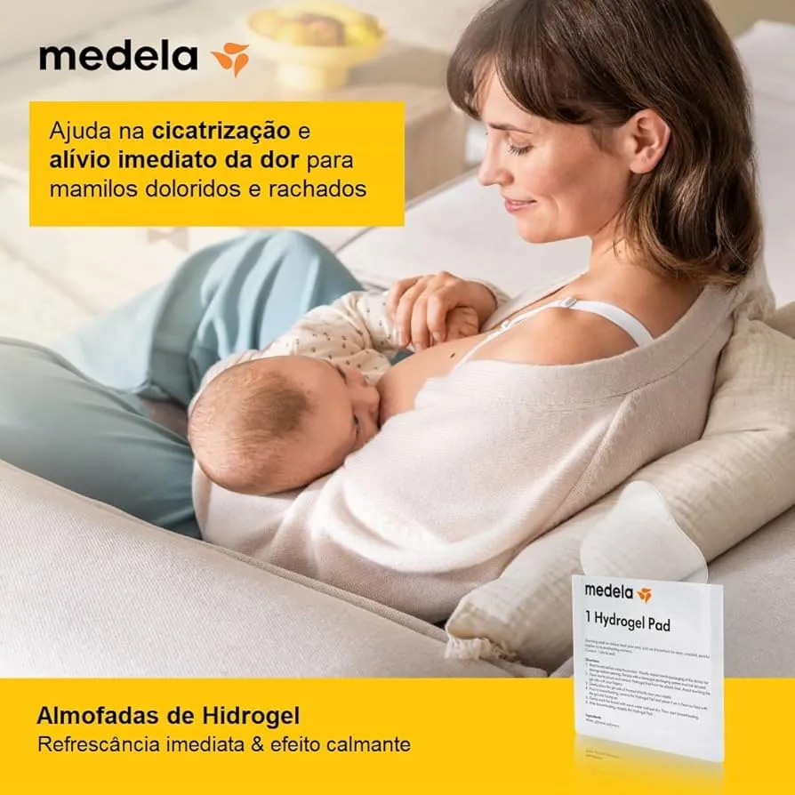 Almofada de Hidrogel para Seios Medela 4 Unidades — foto 2