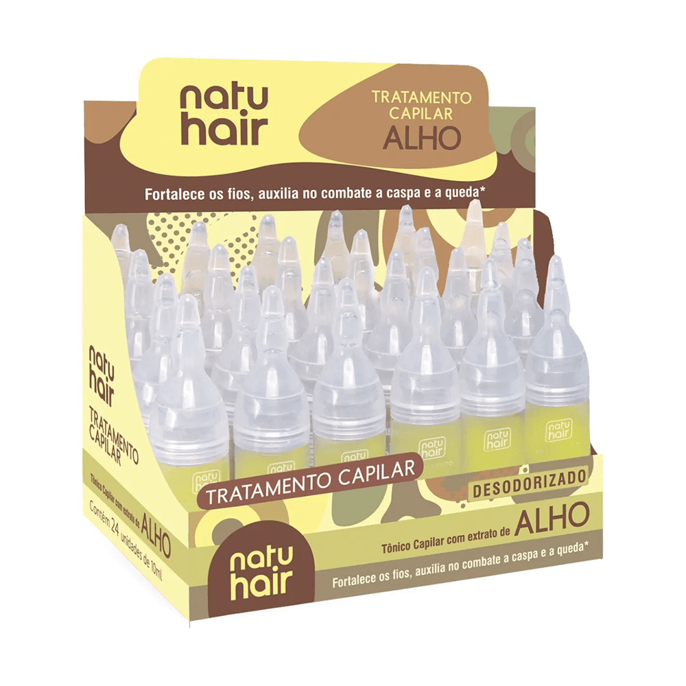Amp Cap Natuhair alho 10ml — foto 2