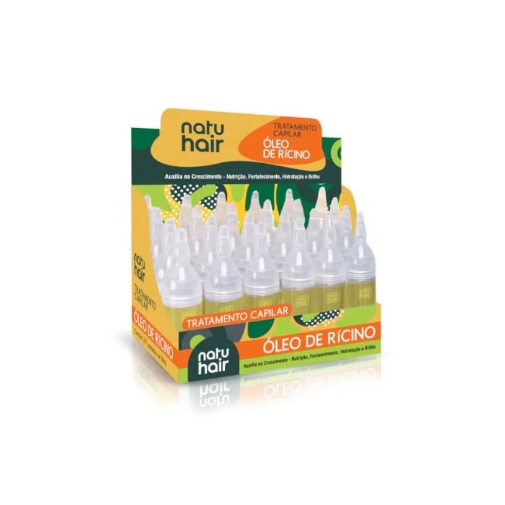 Amp Cap Natuhair oleo De ricino 10ml — foto 2