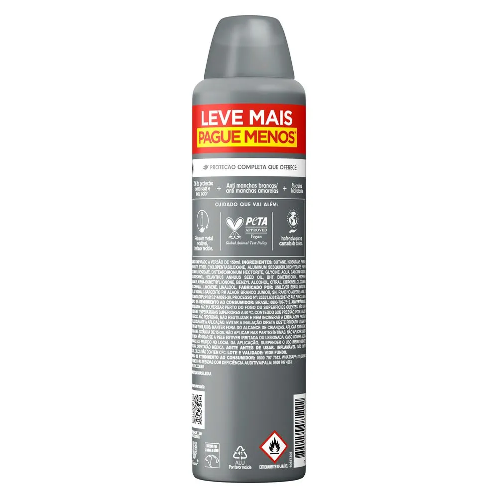 Antitranspirante Aerosol Dove Men+Care Invisible Dry 250ml — foto 3