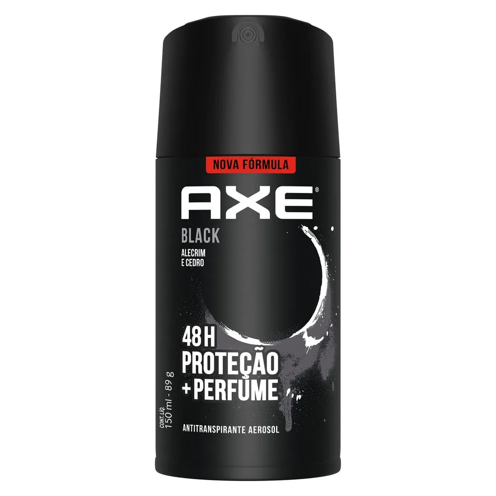 Antitranspirante Axe Black Aerosol 152ml — foto 2