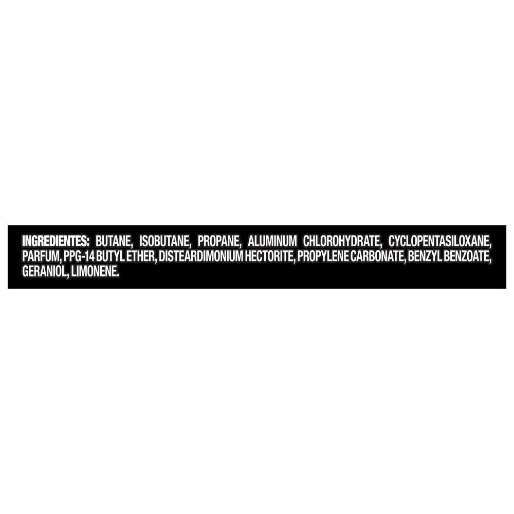 Antitranspirante Axe Black Aerosol 152ml — foto 4