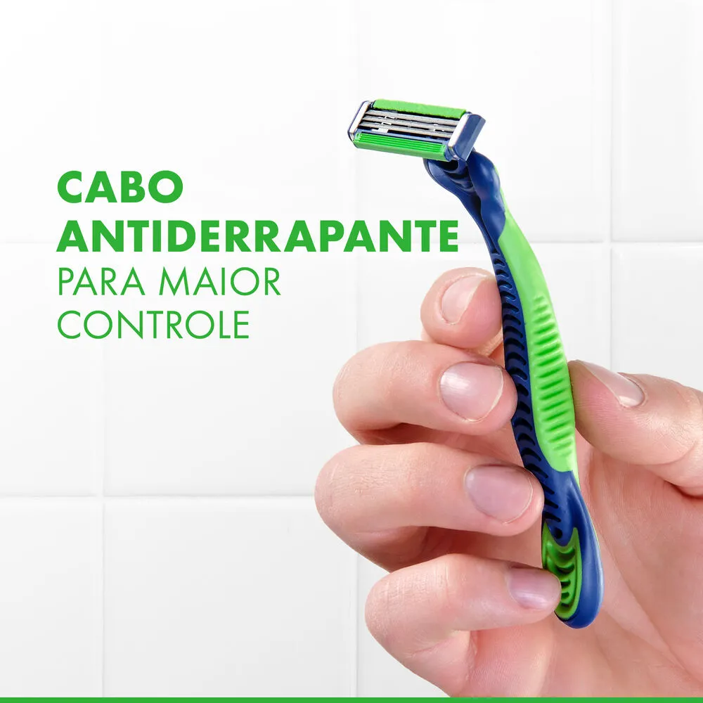 Aparelho de Barbear Descartável Gillette Prestobarba 3 Sensitive 4 Unidades — foto 9