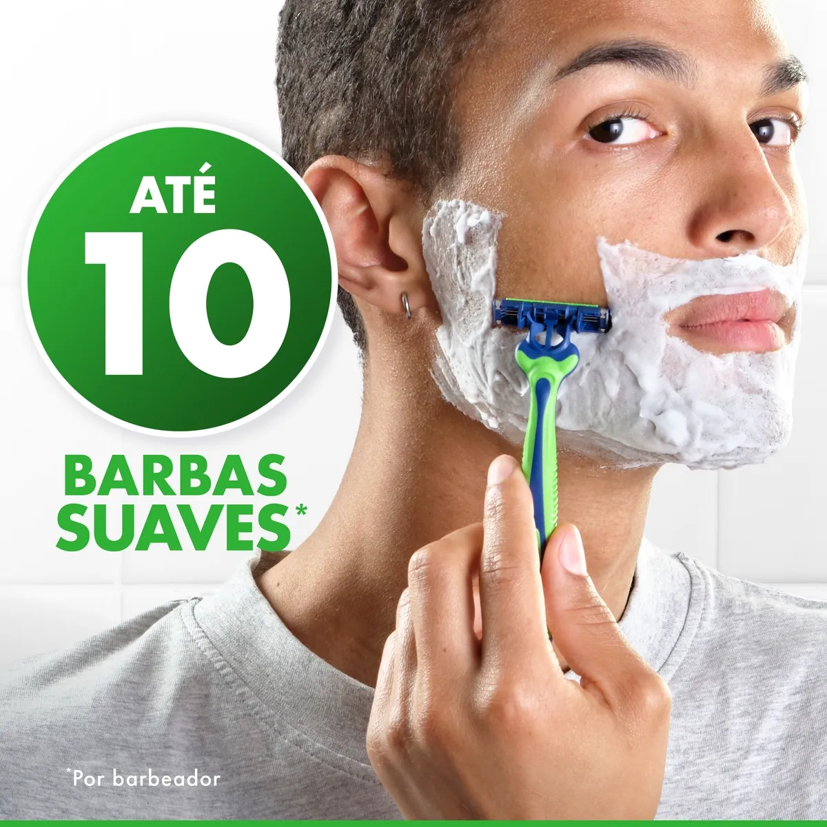 Aparelho de Barbear Descartável Gillette Prestobarba 3 Sensitive 8 Unidades — foto 3