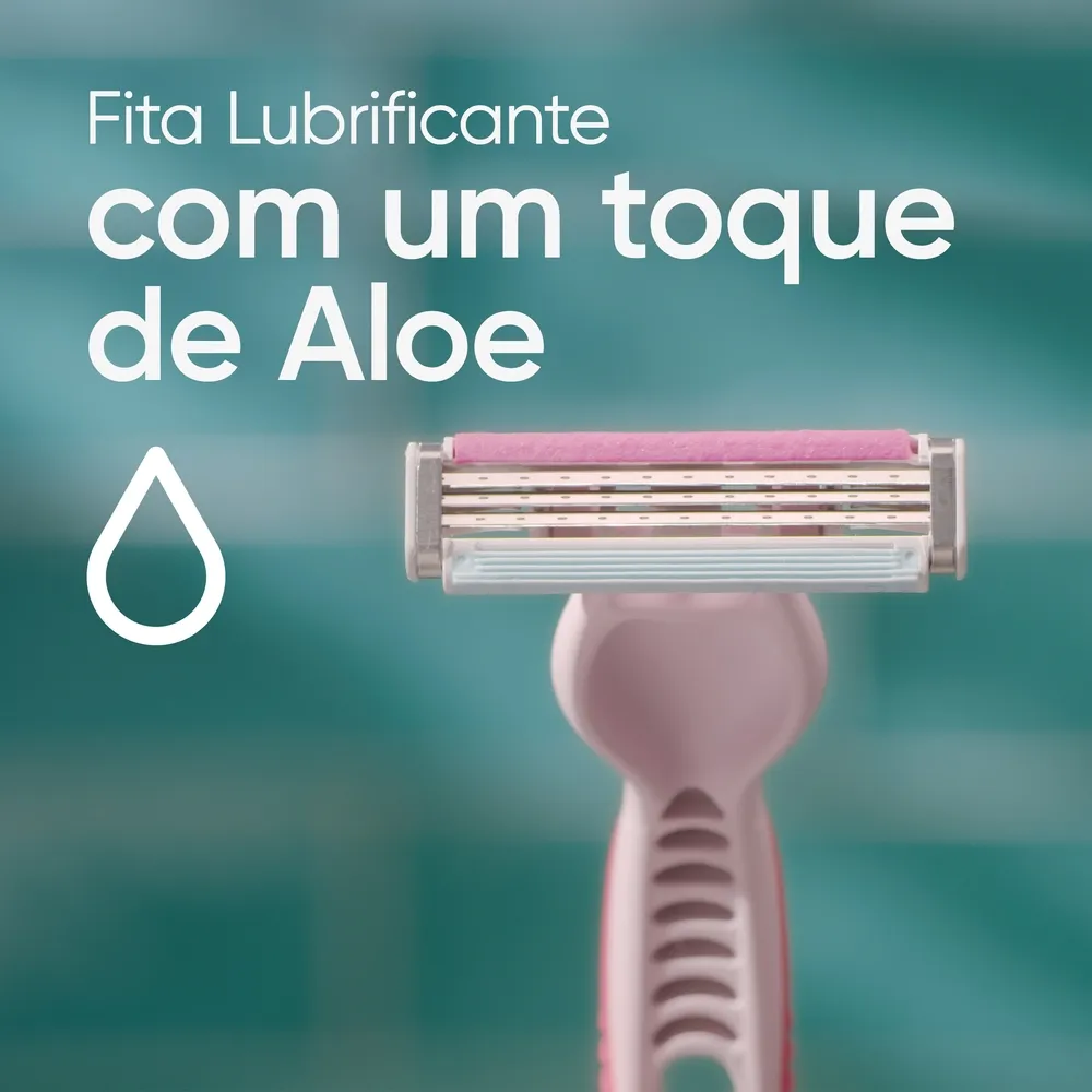Aparelho de Depilação Descartável Gillette Venus Suave 4 Unidades — foto 7