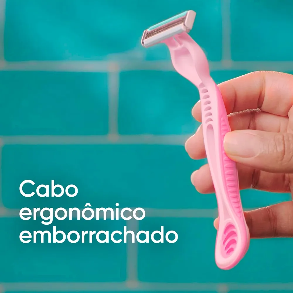 Aparelho de Depilação Descartável Gillette Venus Suave Sensitive 4 Unidades — foto 4