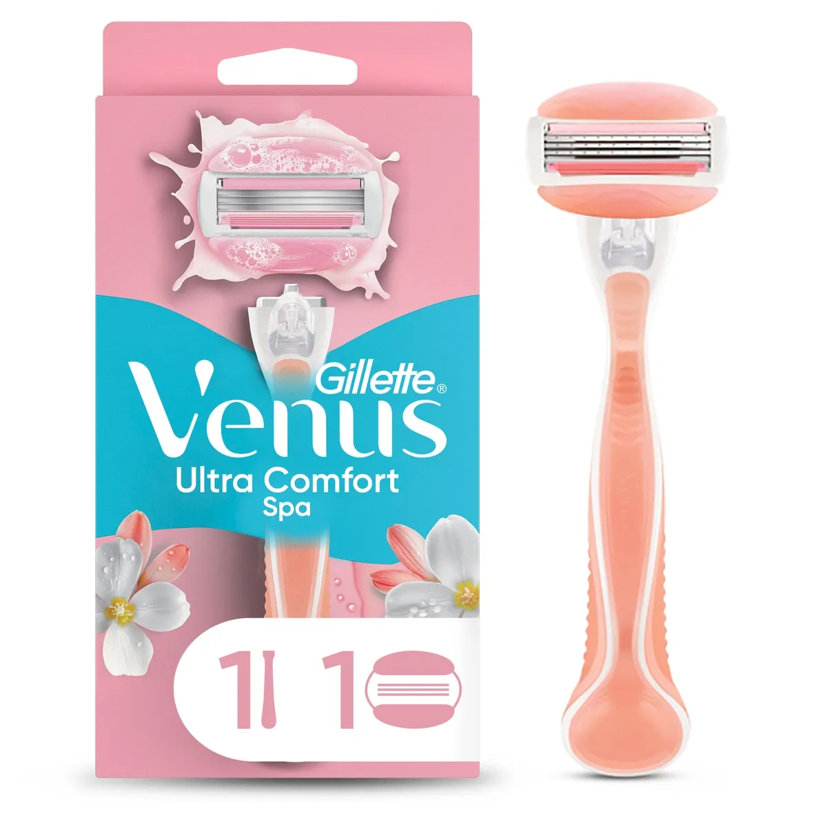 Aparelho de Depilação Recarregável Gillette Venus Skin Confort SPA 1 Unidade