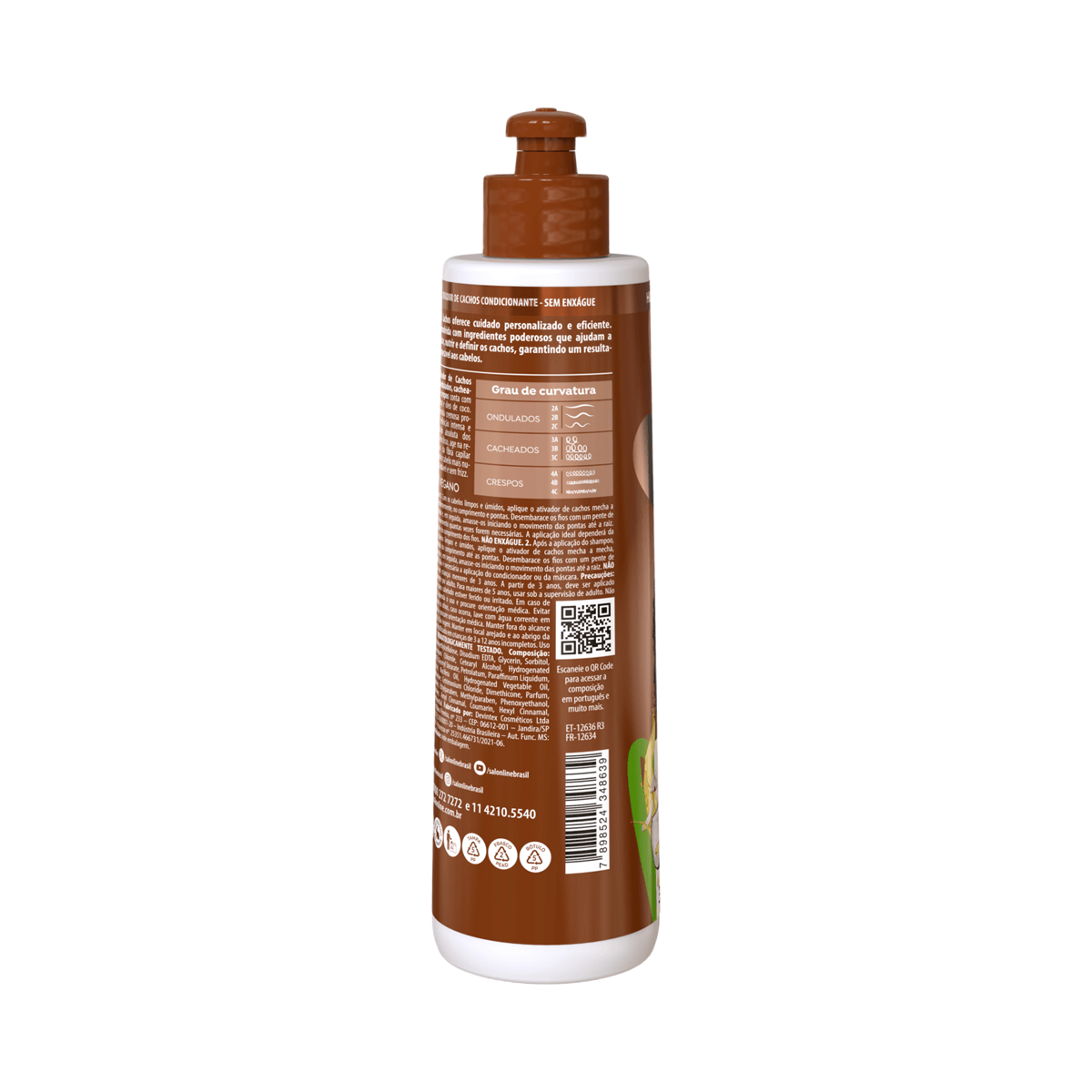 Ativador De Cachos Salon Line Sos Coco 300ml — foto 2