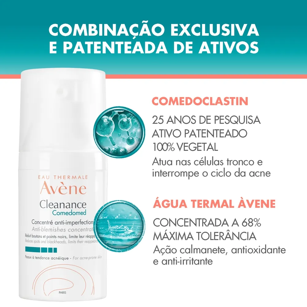 Avène Cleanance Comedomed Sérum Facial Anti Acne 30ml — foto 5