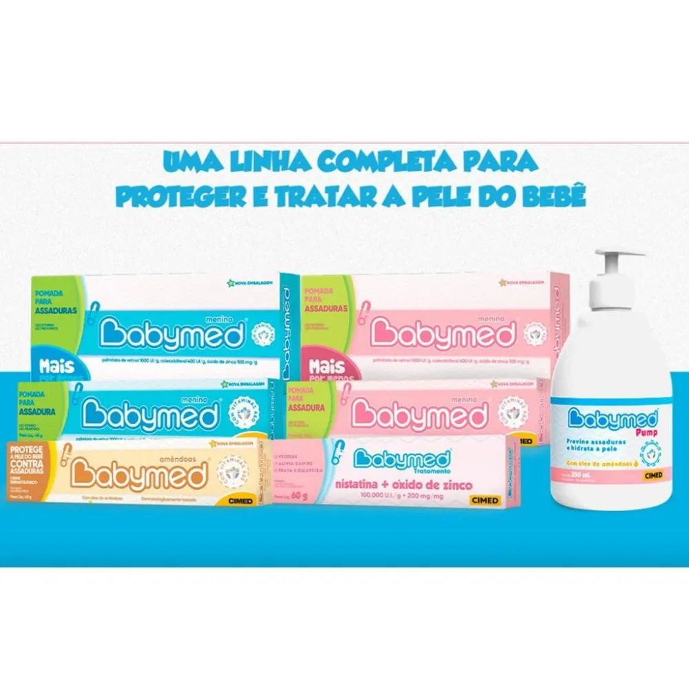 Babymed Pomada Menina - 45g - Rosa — foto 3