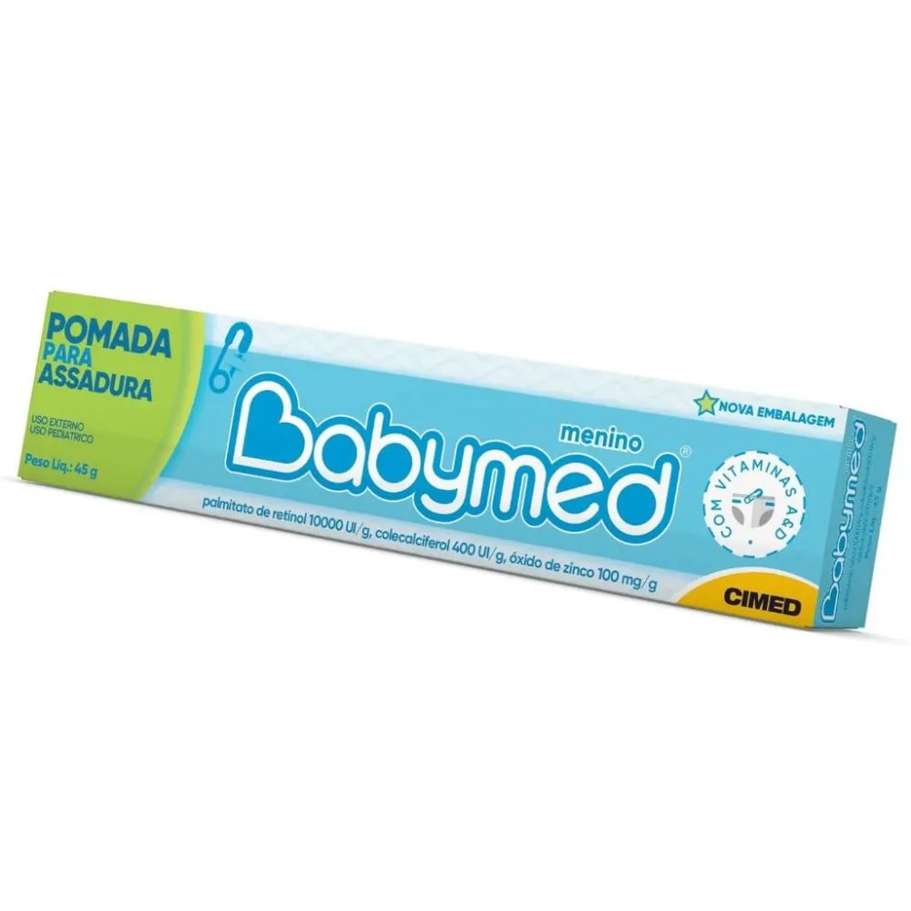 Babymed Pomada Menino - 45g - Azul — foto 4