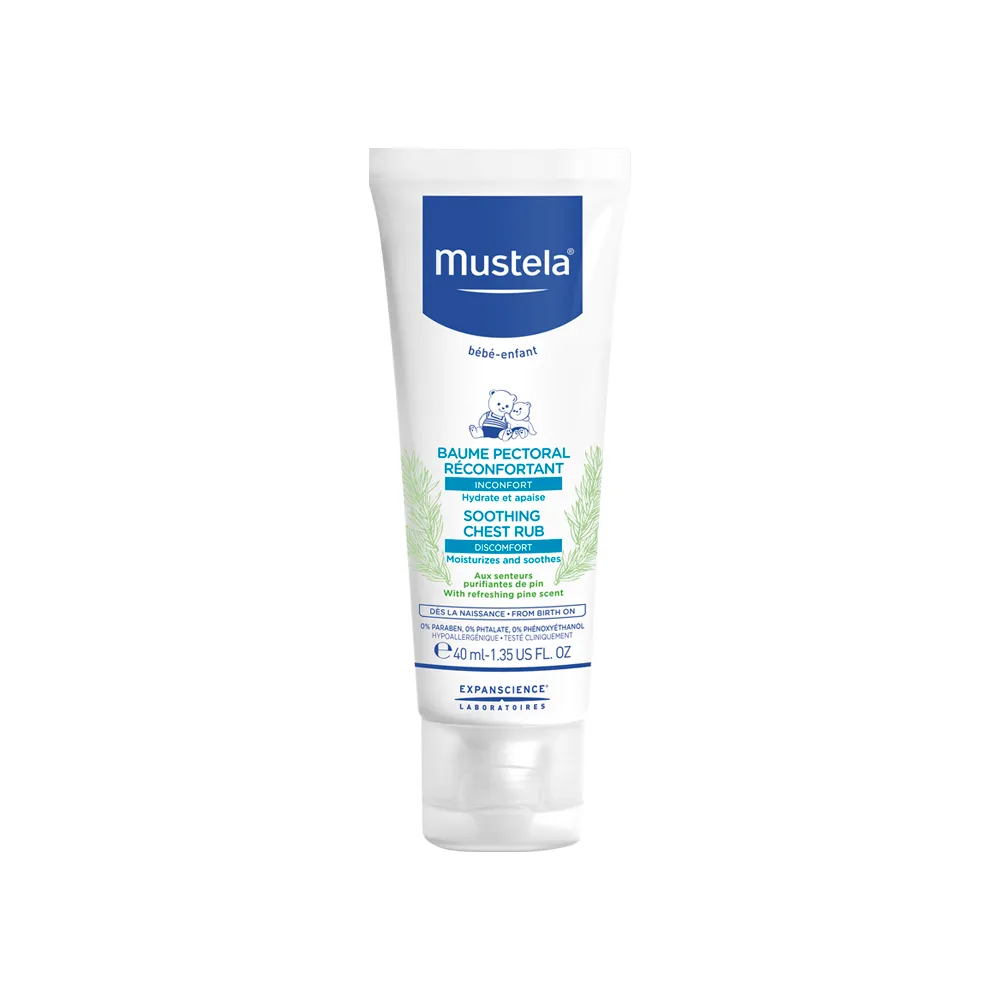 Bálsamo Peitoral Mustela Bebê Reconfortante 40ml