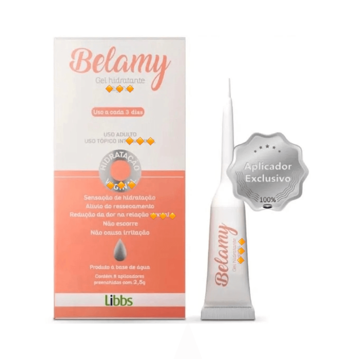 Belamy Gel Hidratante Vaginal 20g 8 Aplicadores — foto 2