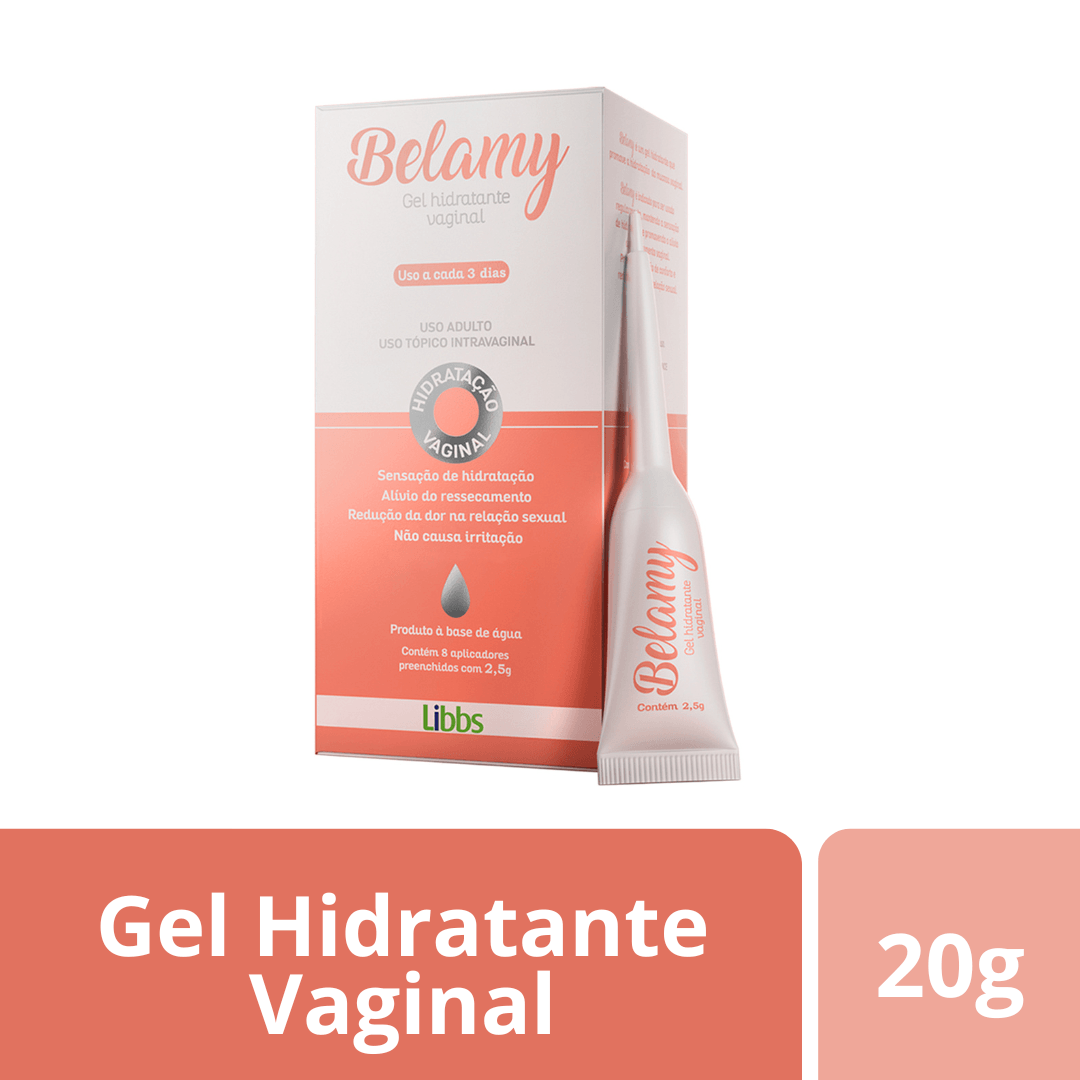 Belamy Gel Hidratante Vaginal 20g 8 Aplicadores