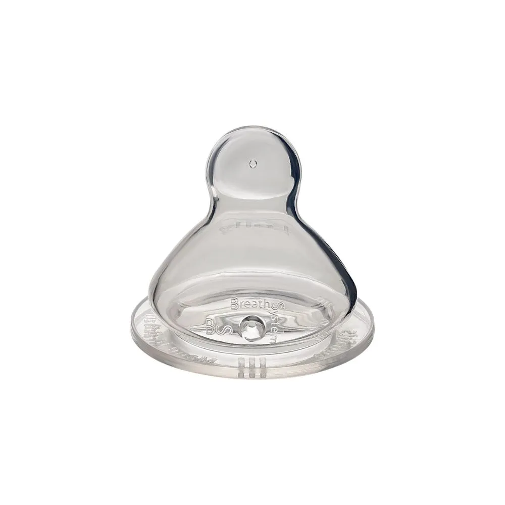 Bico para Mamadeira Lolly Nenny Big Ortodôntico +6 meses Fluxo Médio Silicone Tamanho 2 1 Unidade