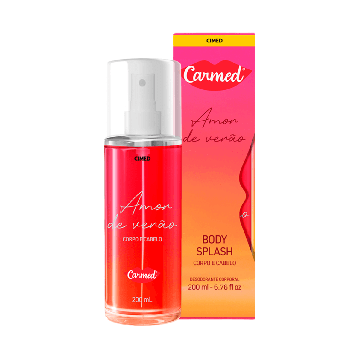 Body Splash Carmed Amor De Verão 200ml