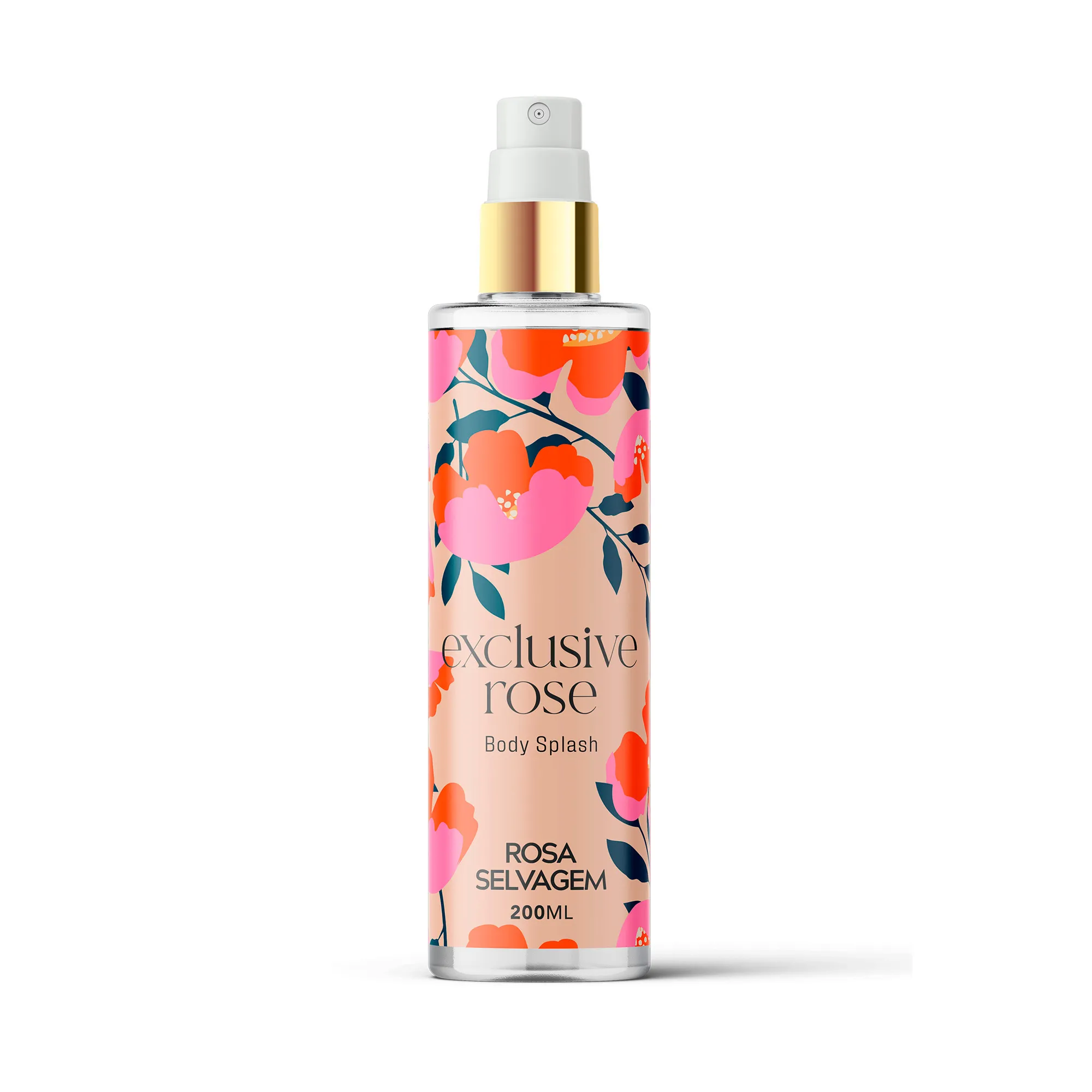 Body Splash Rosa Selvagem Exclusive Rose 200ml