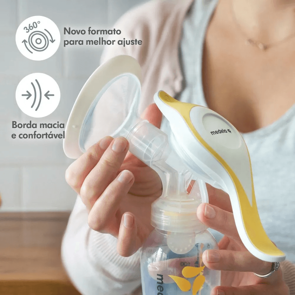 Bomba de Tirar Leite Medela Flex Manual 1 Unidade — foto 5