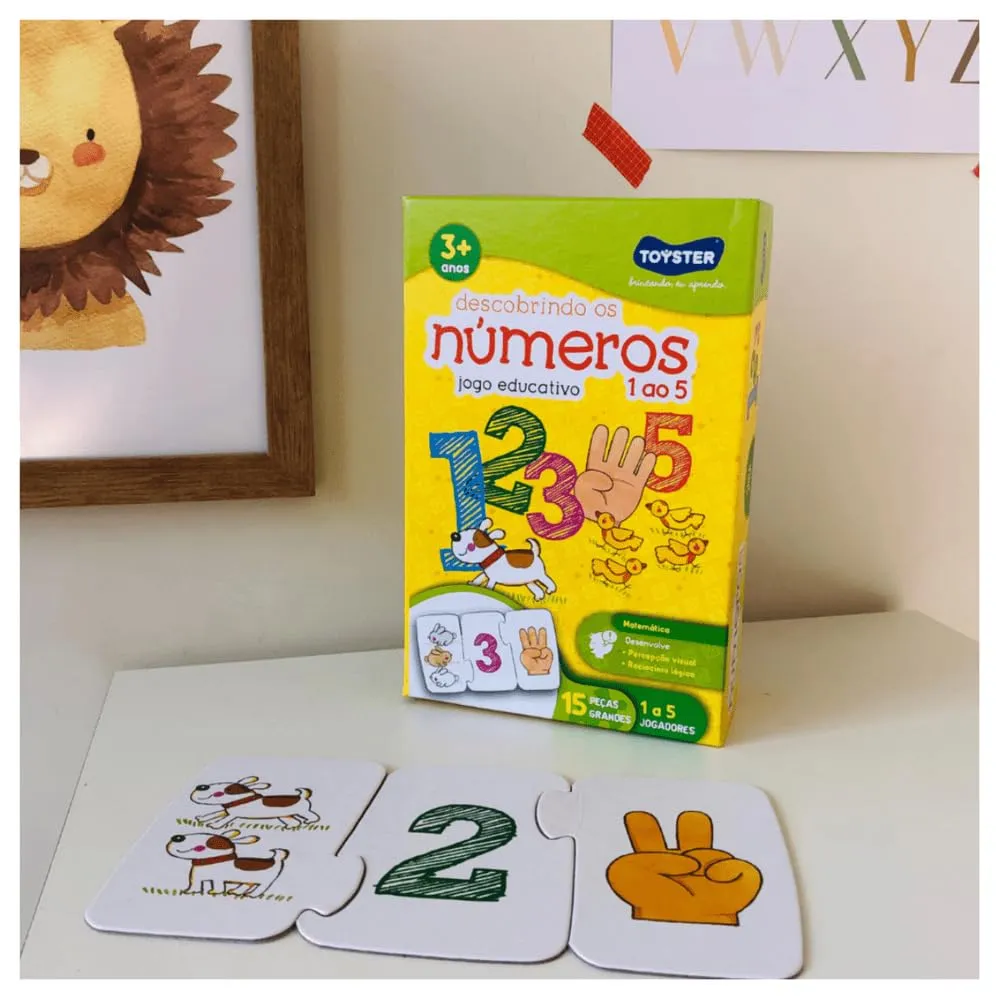 Brinquedo Descobrindo Os números de 1 Ao 5 — foto 4