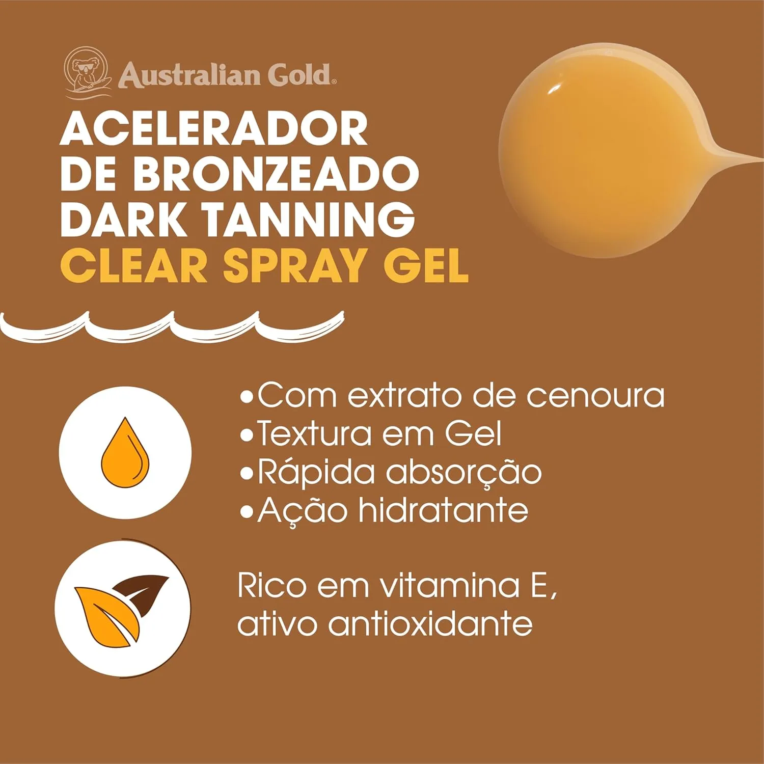 Bronzeador Australian Gold Accelerator Spray Gel 125g — foto 4
