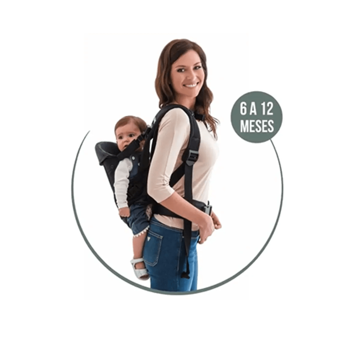 Canguru NUK Supreme Comfort 4 em 1 Ergonômico 1 Unidade — foto 5