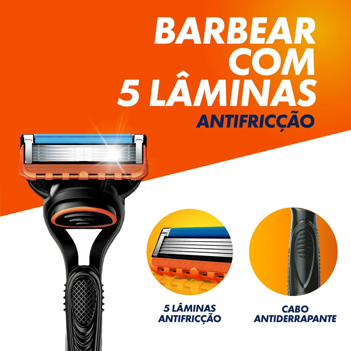 Carga para Aparelho de Barbear Gillette Fusion 5 4 Unidades — foto 3