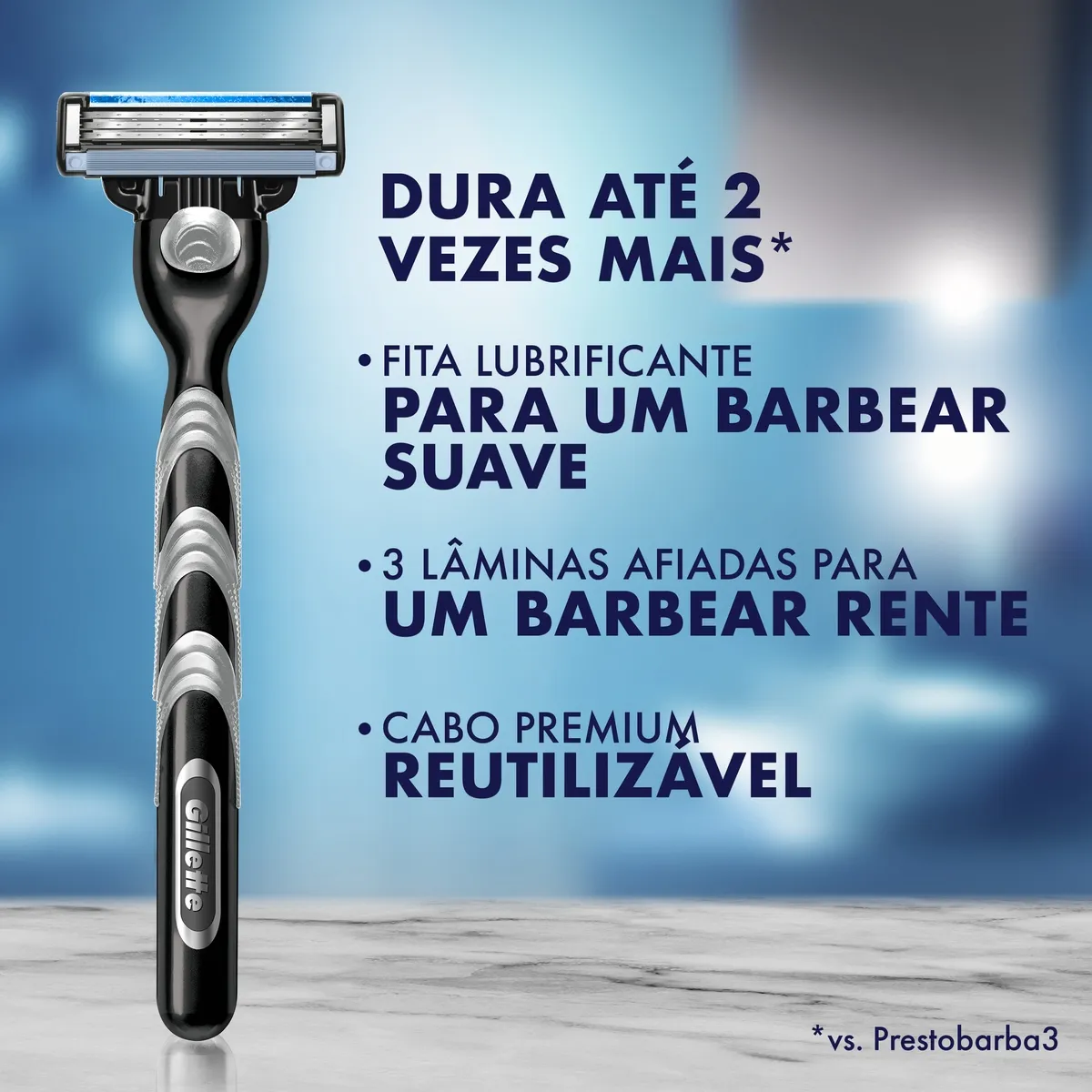 Carga para Aparelho de Barbear Gillette Mach3 8 Unidades — foto 2