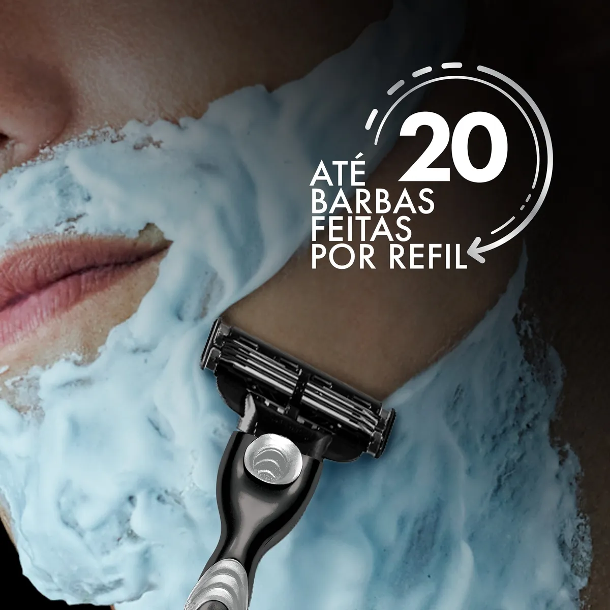 Carga para Aparelho de Barbear Gillette Mach3 Carbono 8 Unidades — foto 5