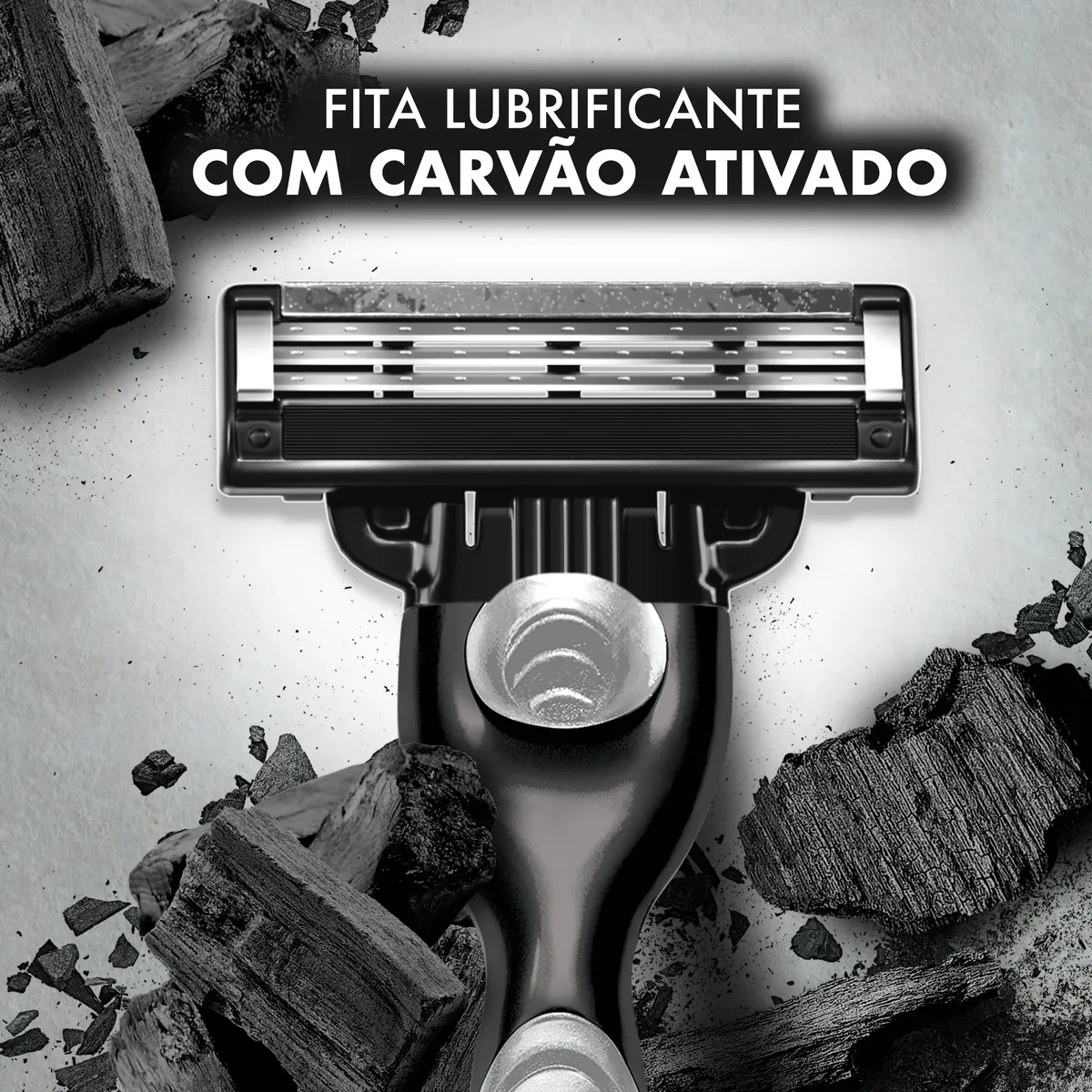 Carga para Aparelho de Barbear Gillette Mach3 Carbono 8 Unidades — foto 4