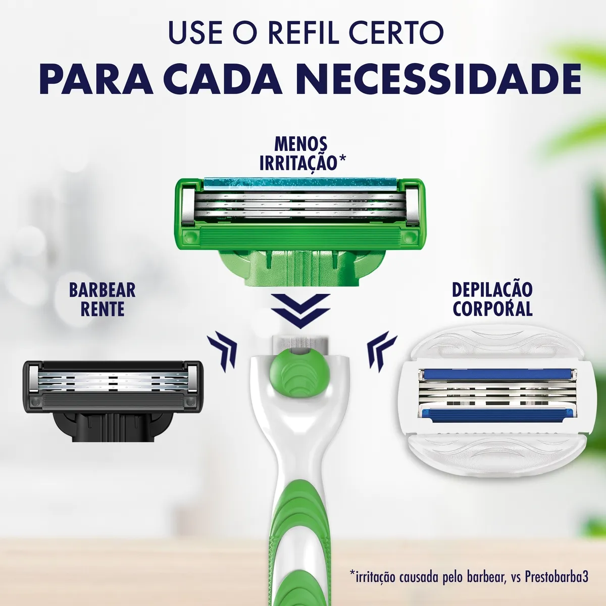Carga para Aparelho de Barbear Gillette Mach3 Sensitive 8 Unidades — foto 6