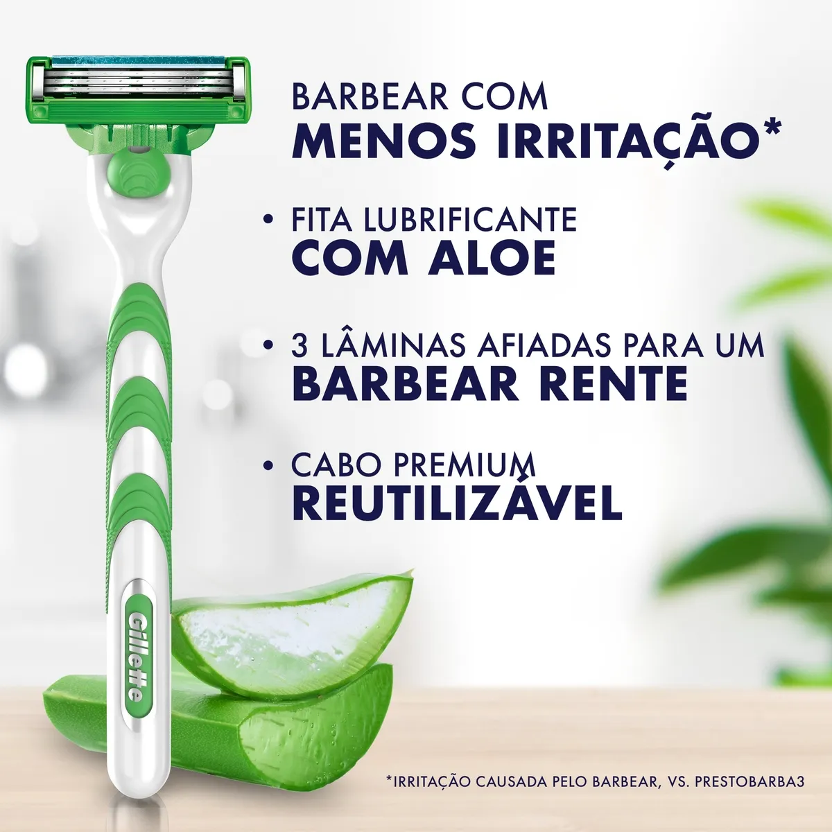 Carga para Aparelho de Barbear Gillette Mach3 Sensitive 8 Unidades — foto 2