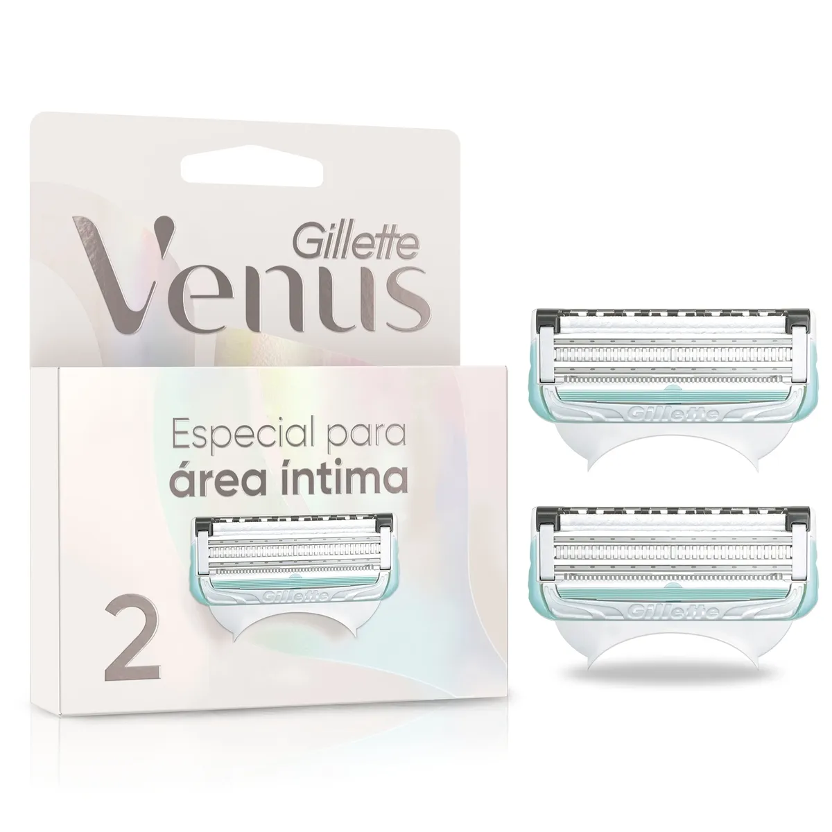 Carga para Aparelho de Depilação Gillette Venus Especial para Área Íntima 2 Unidades