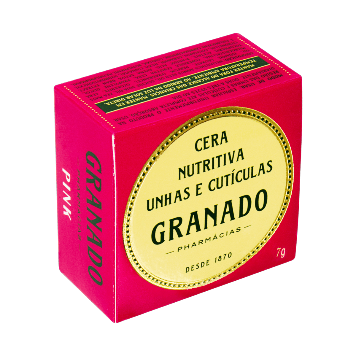 Cera para Unhas e Cutículas Granado Pink Nutritiva 7g — foto 3